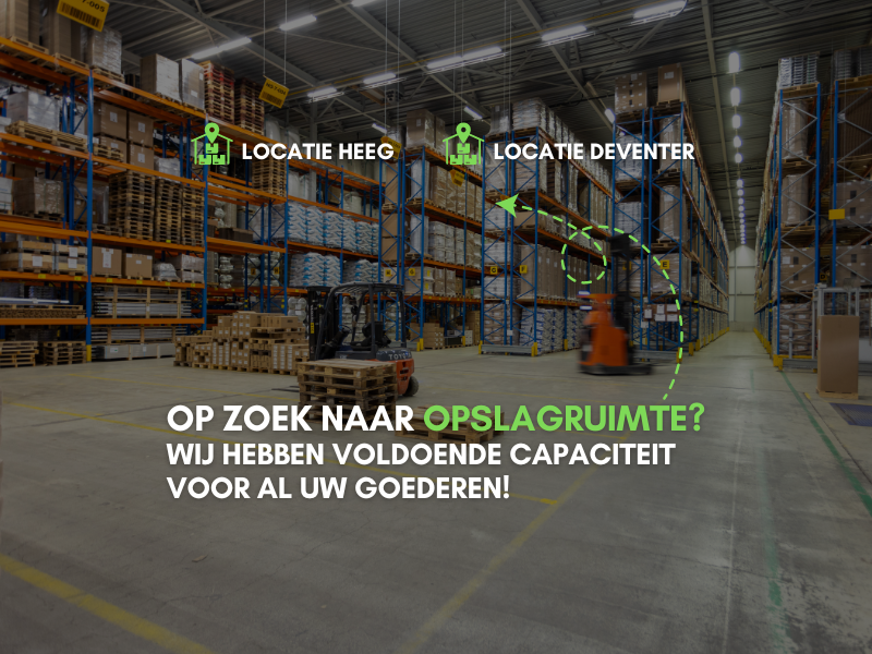 Op Zoek Naar Opslagruimte Wij Hebben Voldoende Capaciteit Voor Al Uw Goederen!