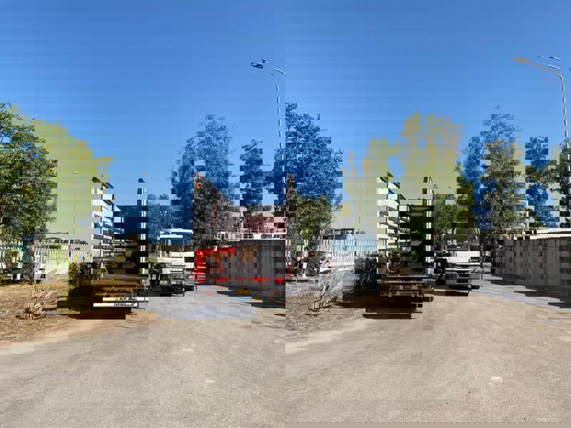 Vrachtwagen Veenstra|Fritom